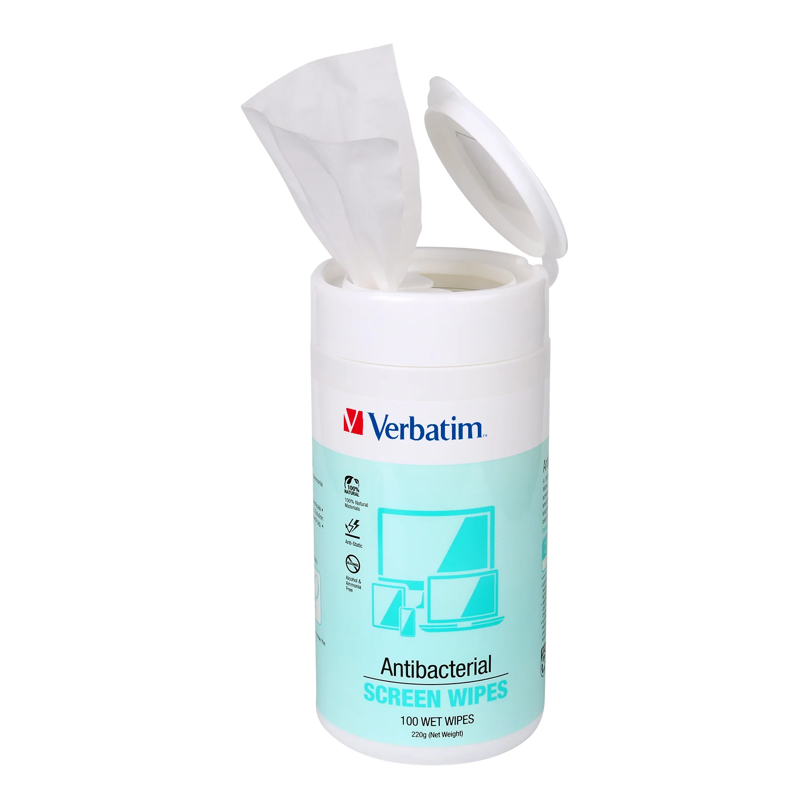 Verbatim Essentials Screen Wipes 100 Pack - Nail Gallerys