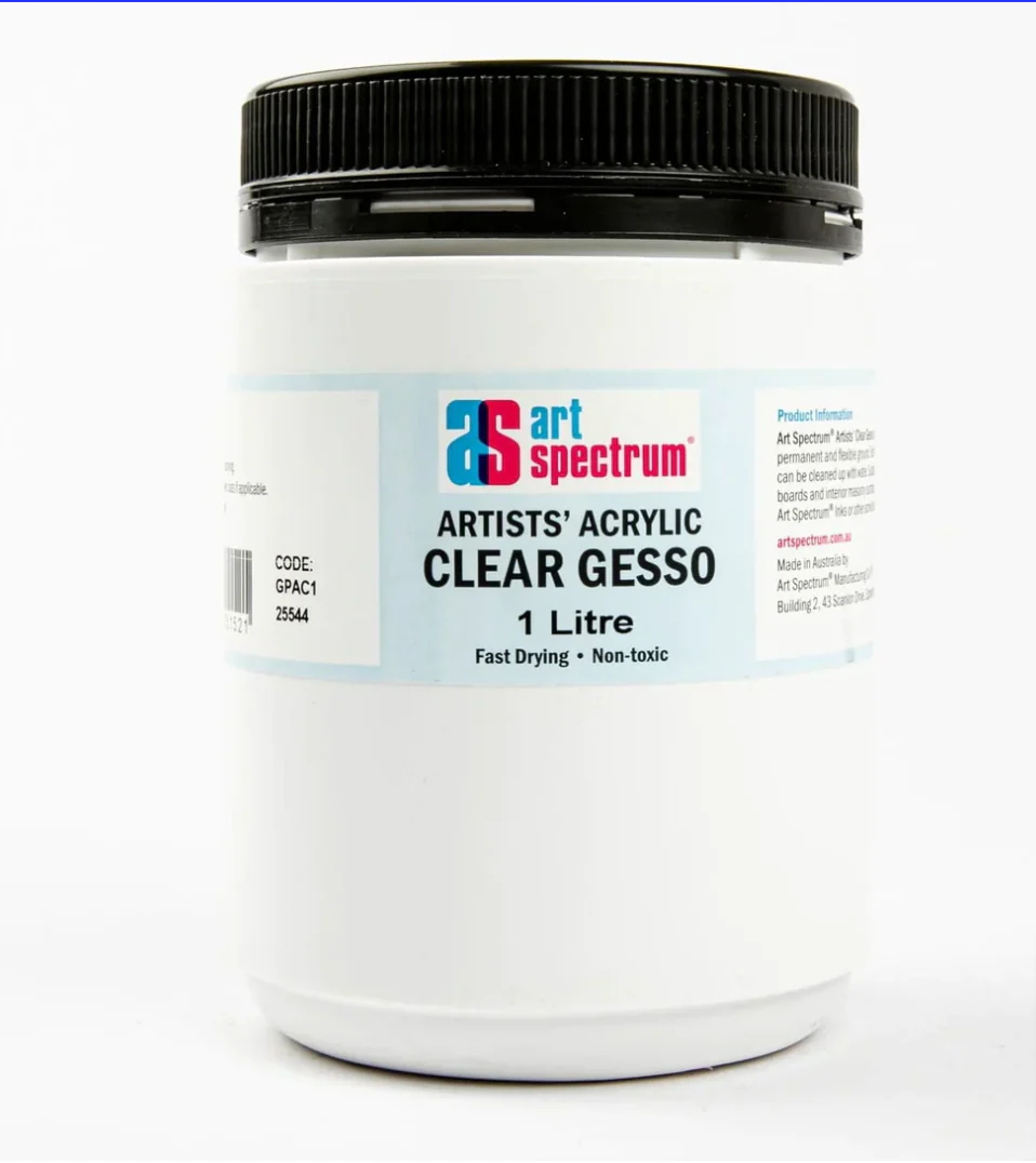 Art Spectrum Artists' Gesso 1 Litre Clear (matt) - Nail Gallerys