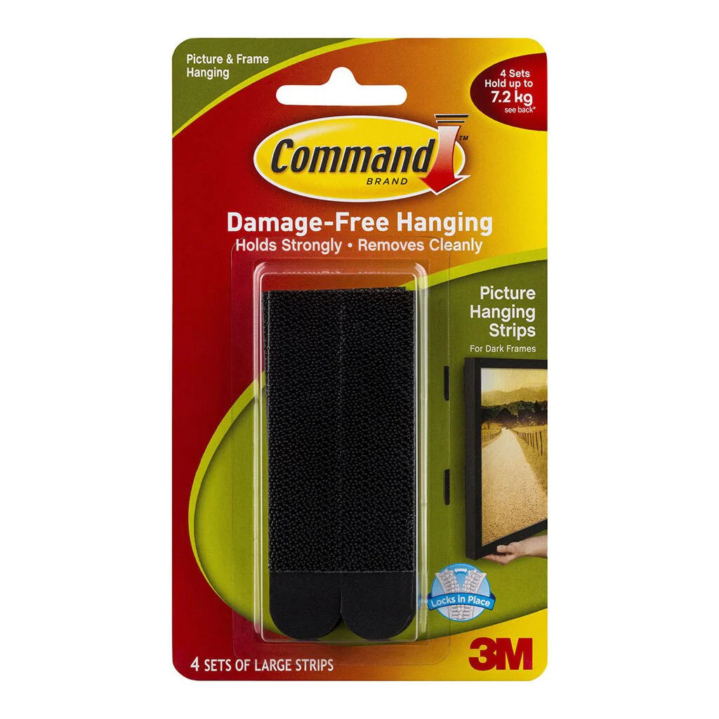 Command Strips 17206 Picture Frame Hanging Large Pack Of 4 - Nail Gallerys