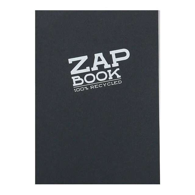 Clairefontaine Zap Book A5 Recycled Black - Nail Gallerys