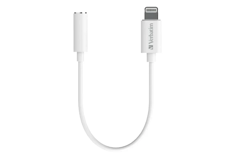 Verbatim Essentials Usb-c To 3.5mm Headphone Jack 10cm White - Nail Gallerys