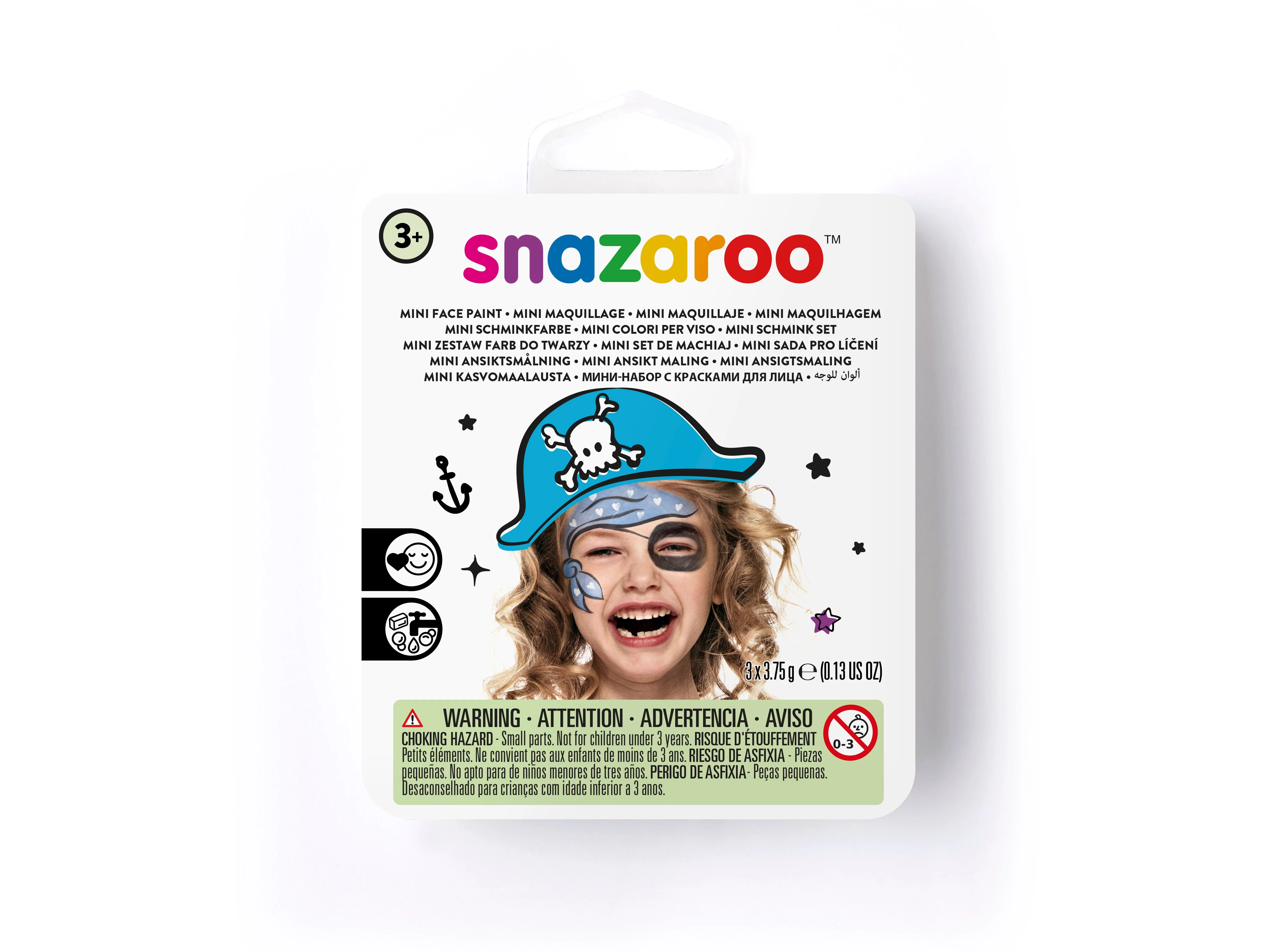 Snazaroo Mini Face Paint Set - Pirate - Nail Gallerys