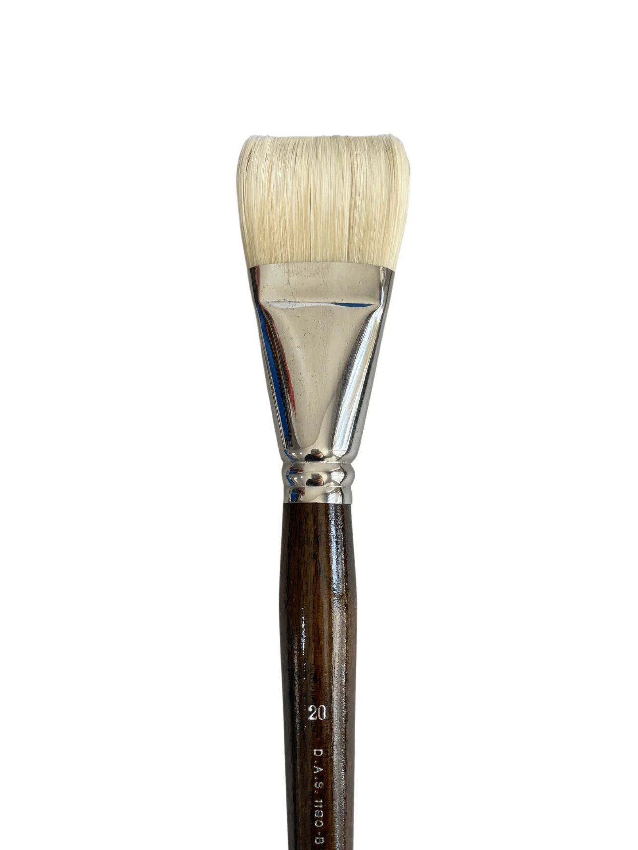 Das S1190 Hog Bristle Long Handle Bright Brushes - Nail Gallerys