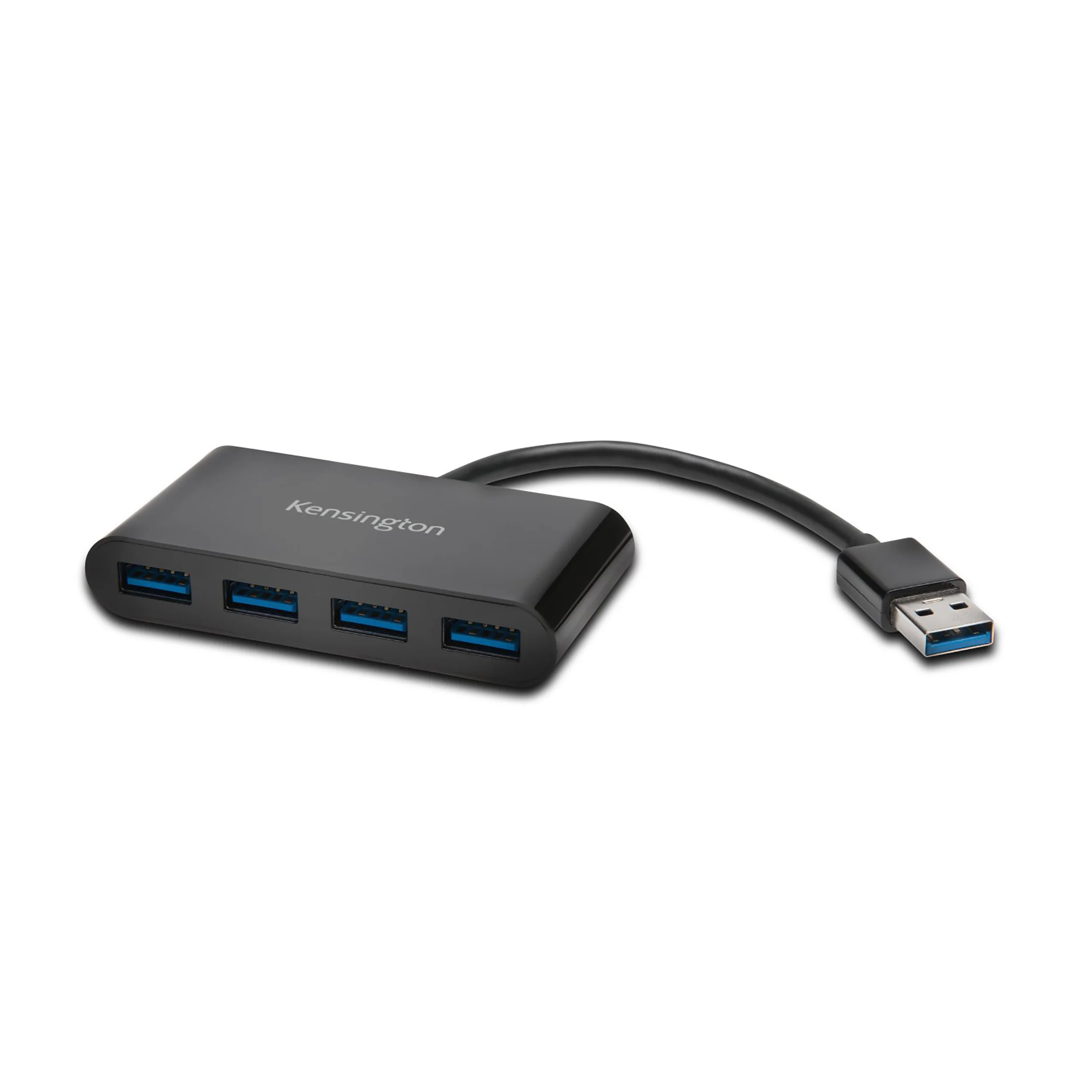 Kensington Uh4000 Usb 3.0 4 Port Hub Black - Nail Gallerys