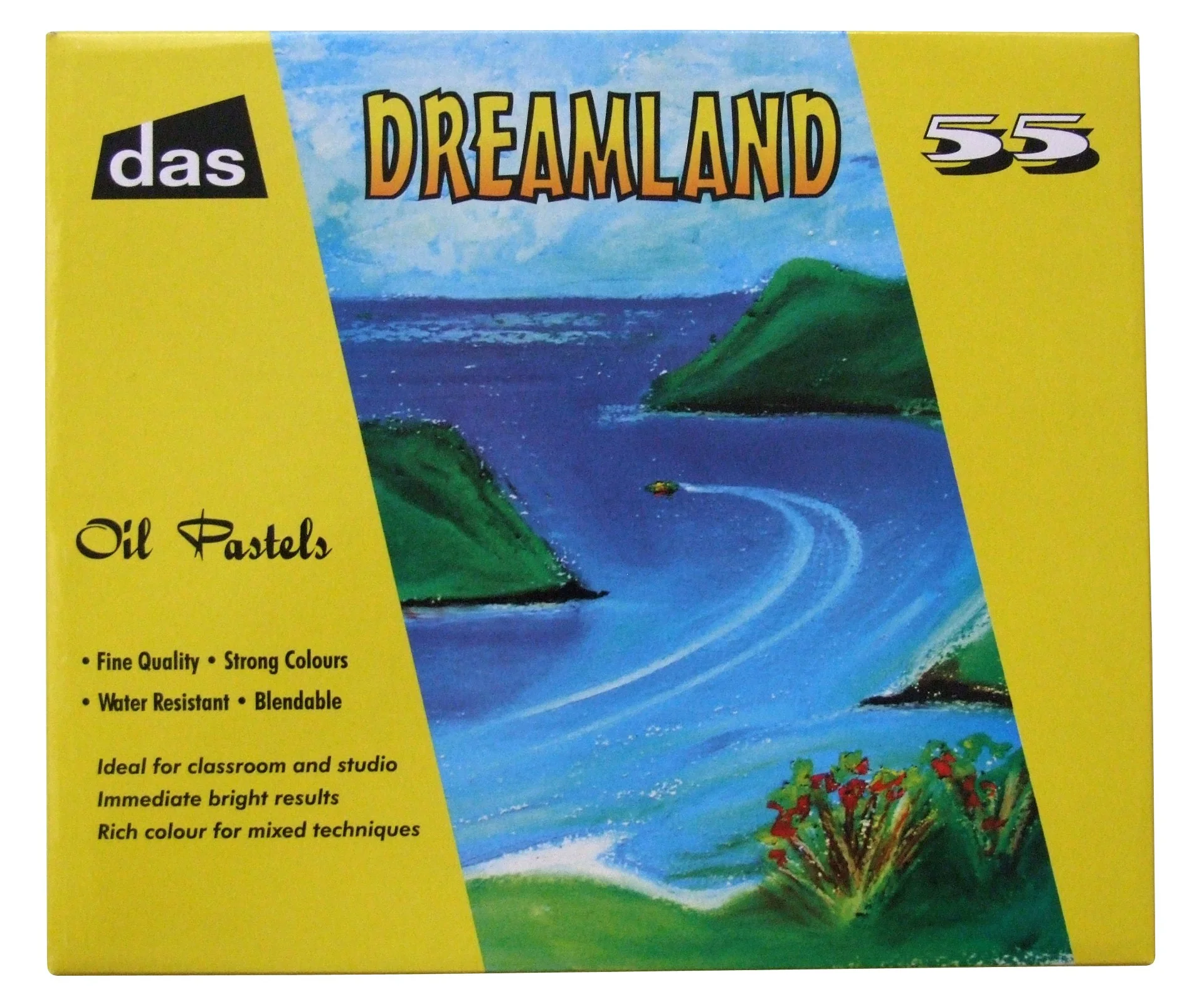 Das Dreamland Oil Pastels Set of 55 - Nail Gallerys