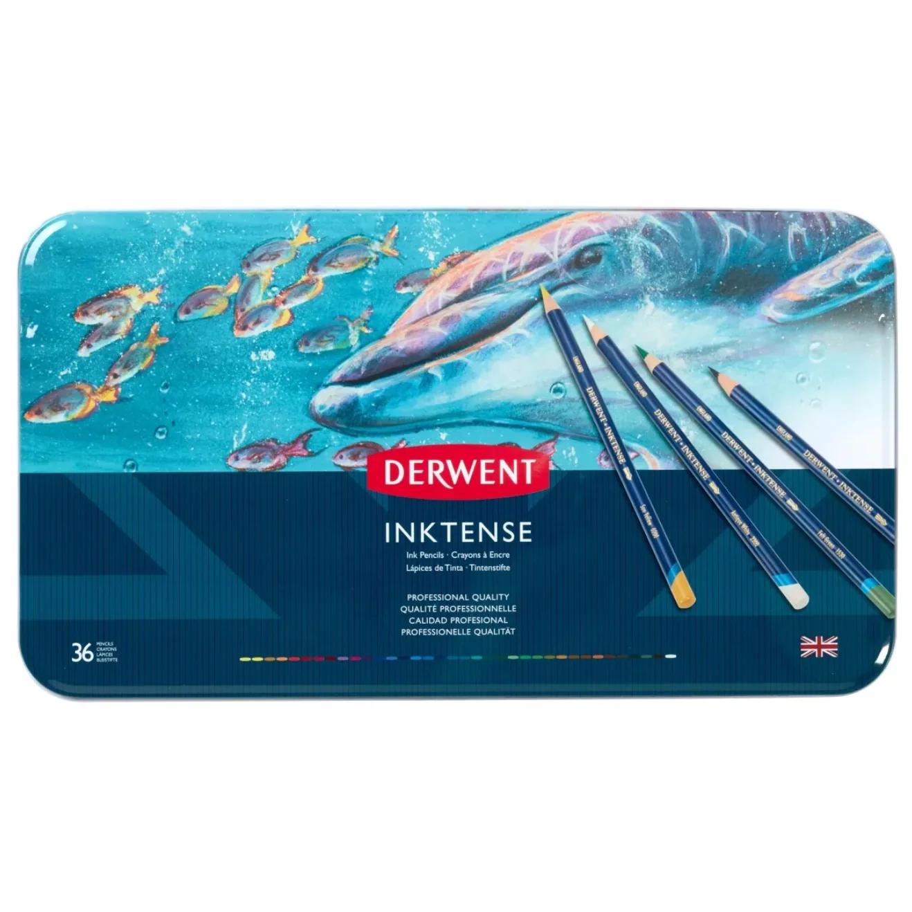 Derwent Inktense Pencils Set of 36 - Nail Gallerys