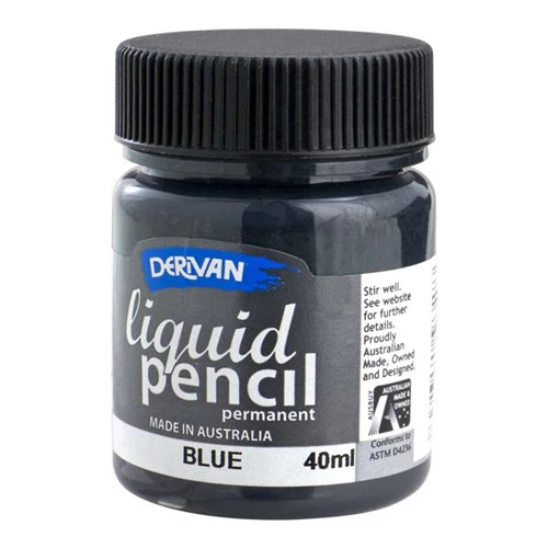 Derivan Liquid Pencil Paint 50ml Permanent - Nail Gallerys