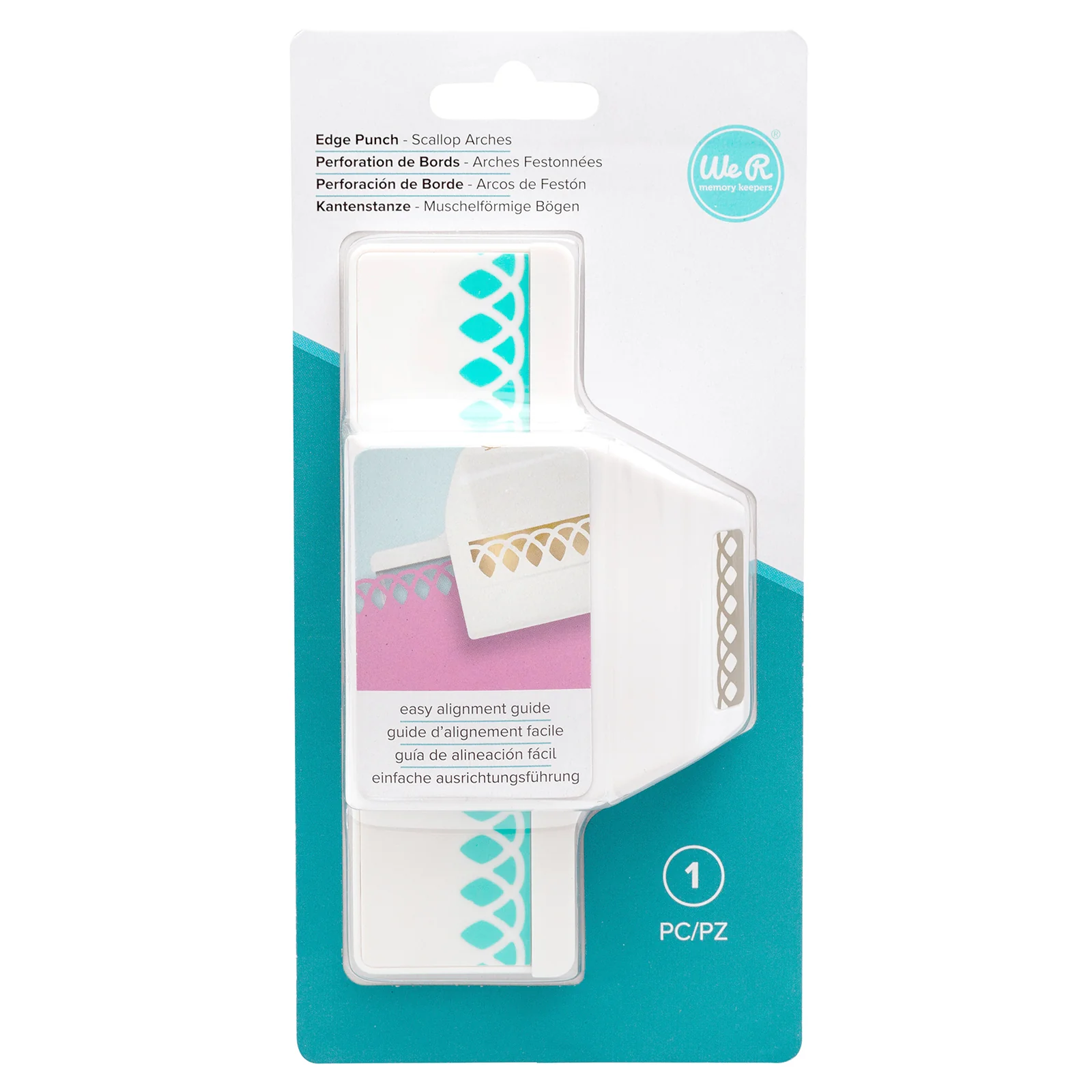 We R Memory Keepers Edge Scallop Arches Punch - Nail Gallerys