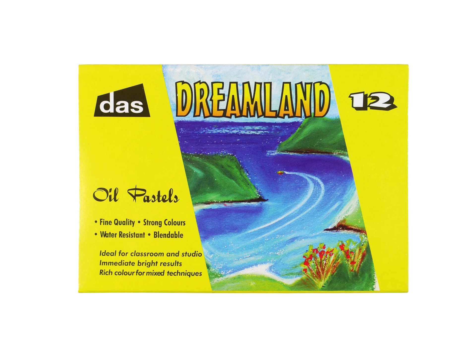 Das Dreamland Small Oil Pastels Set of 12 Assorted - Nail Gallerys
