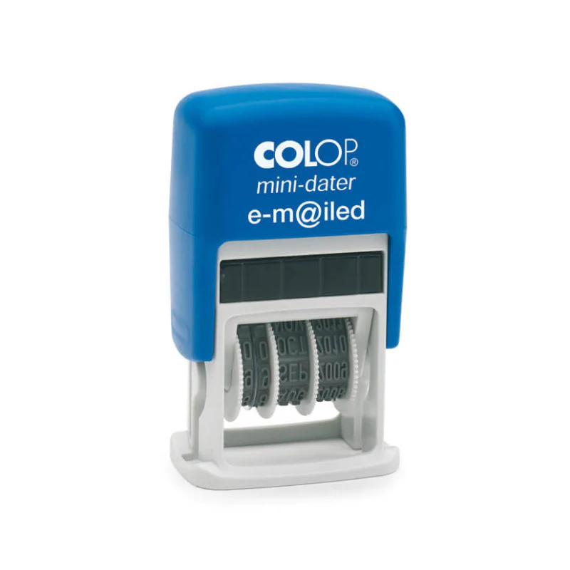Colop Stamp S160 L4 Mini Dater 5x25mm Emailed - Nail Gallerys