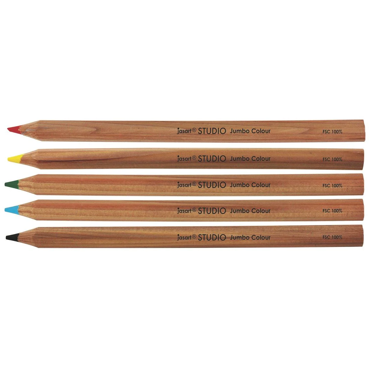Jasart Studio Jumbo Colour Pencils - Nail Gallerys