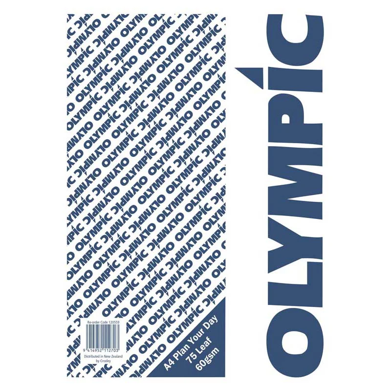 Olympic Pad Plan Your Day 75 Leaf 60gsm - Nail Gallerys