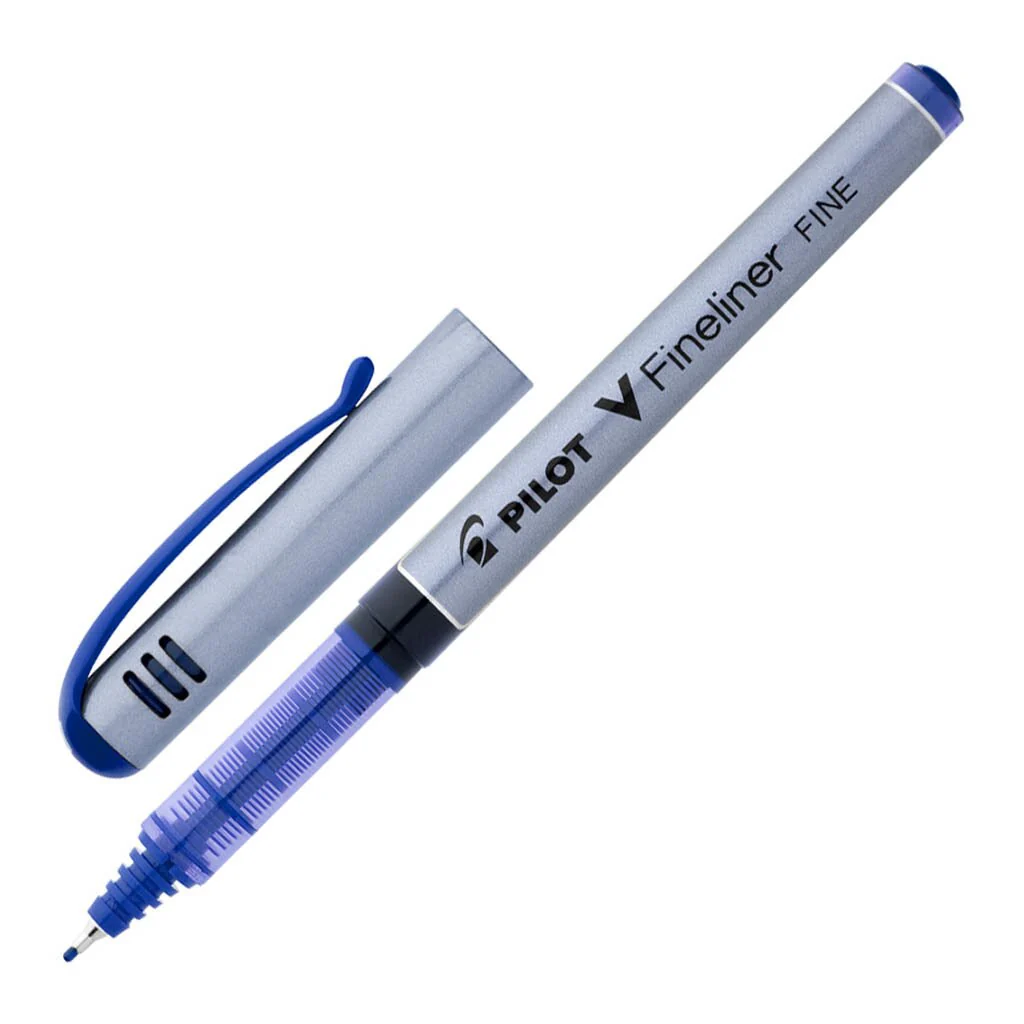 Pilot V-Fineliner Fibre Tip 0.5mm Pens - Nail Gallerys