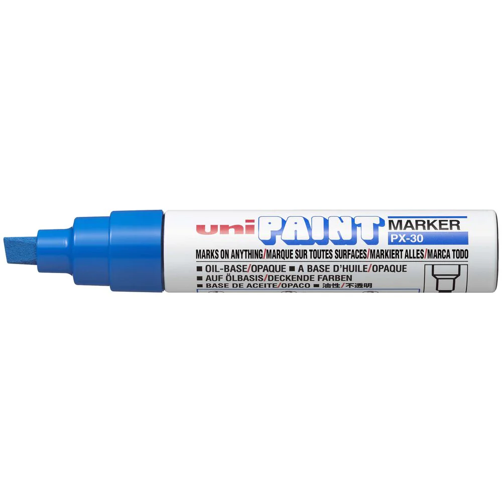 Uni 4.0-8.5mm Chisel Tip Paint Markers - Nail Gallerys