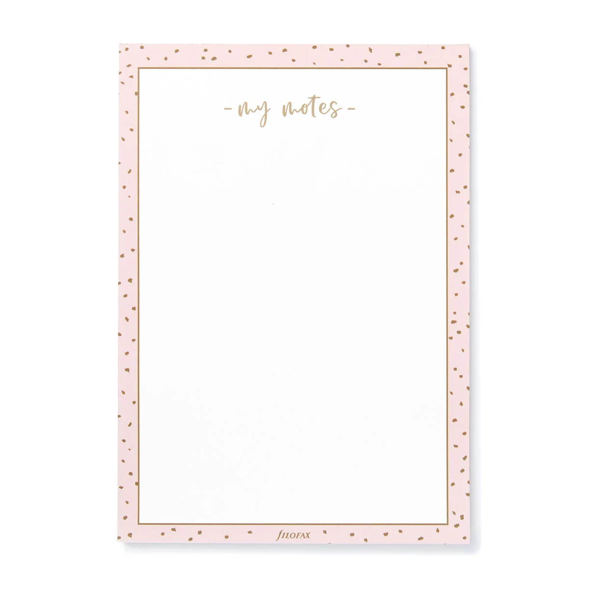 Filofax Confetti A5 My Notes Notepad - Nail Gallerys