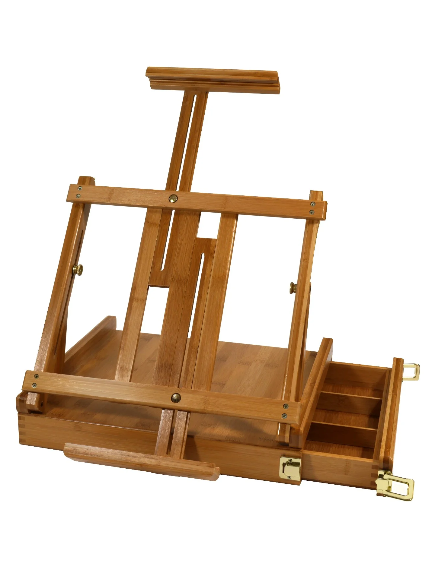 Das Table Top Box Easel (Bamboo) - Nail Gallerys