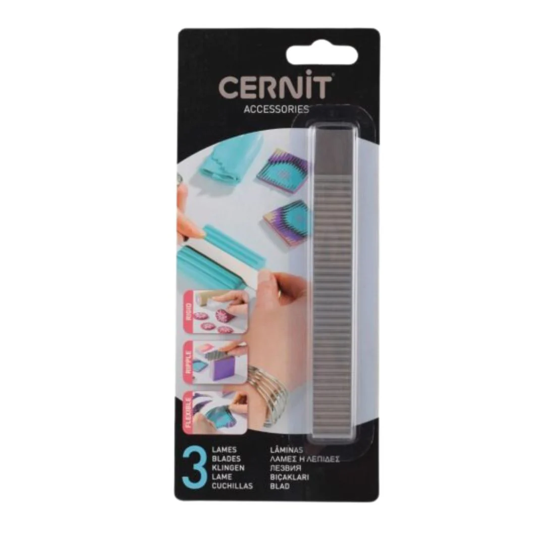 Cernit Assorted Blades Set of 3 - Nail Gallerys