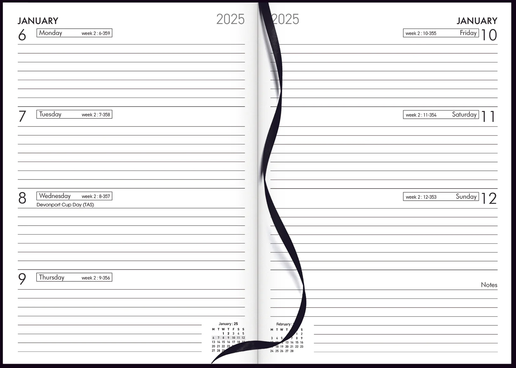 Collins A53 Diaries - Nail Gallerys