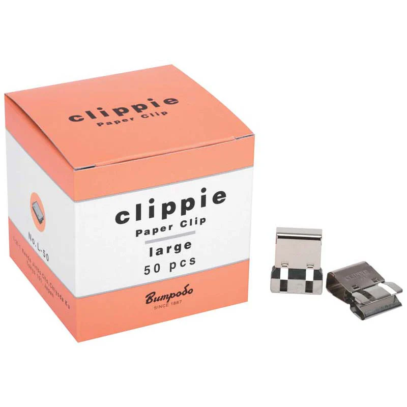 Clippie Paper Clip Slide Large Box Of 50 - Nail Gallerys