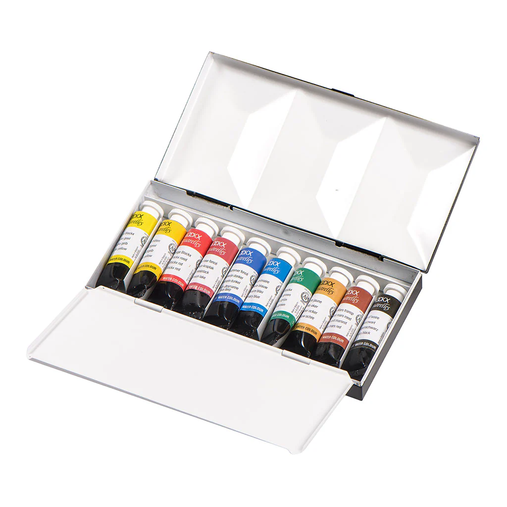 BLOCKX 5ml Watercolour Paints Bijou Set of 10 - Nail Gallerys