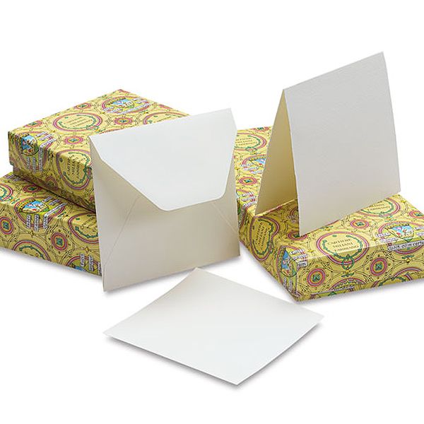 Fabriano Medioevalis Mixed 260gsm Folded Cards Pack Of 20 - Nail Gallerys