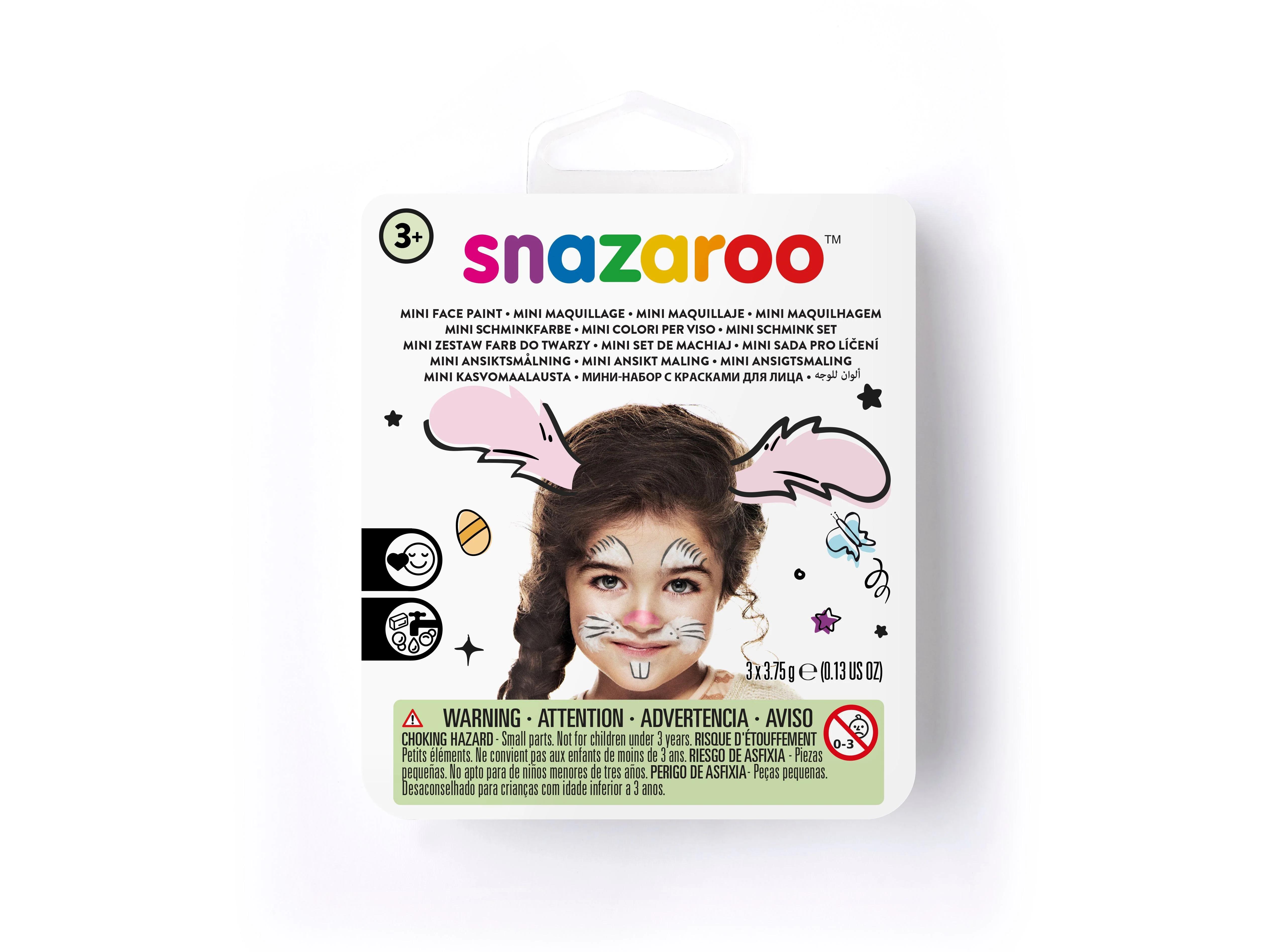 Snazaroo Mini Face Paint Set - Bunny - Nail Gallerys