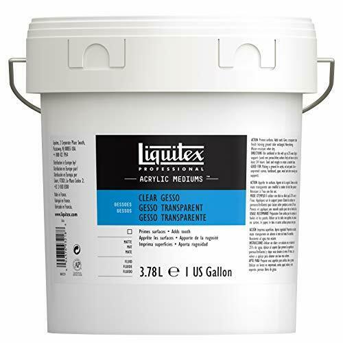 Liquitex 3.78 Litre Clear Gesso Acrylic Medium - Nail Gallerys