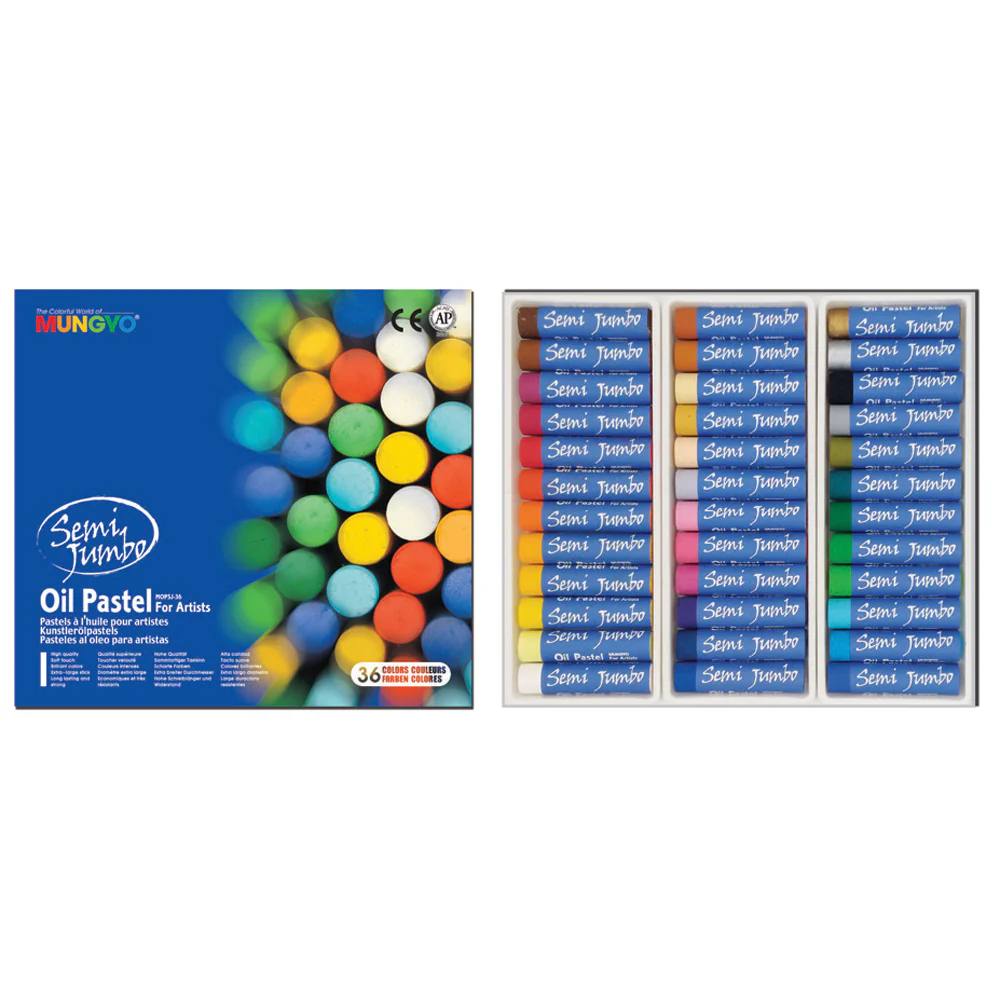 Mungyo Gallery Jumbo Oil Pastel - Pack Of 36 - Nail Gallerys