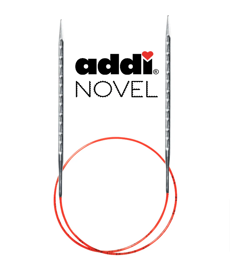 Addi Novel Lace Circular Needles 100cm - Nail Gallerys