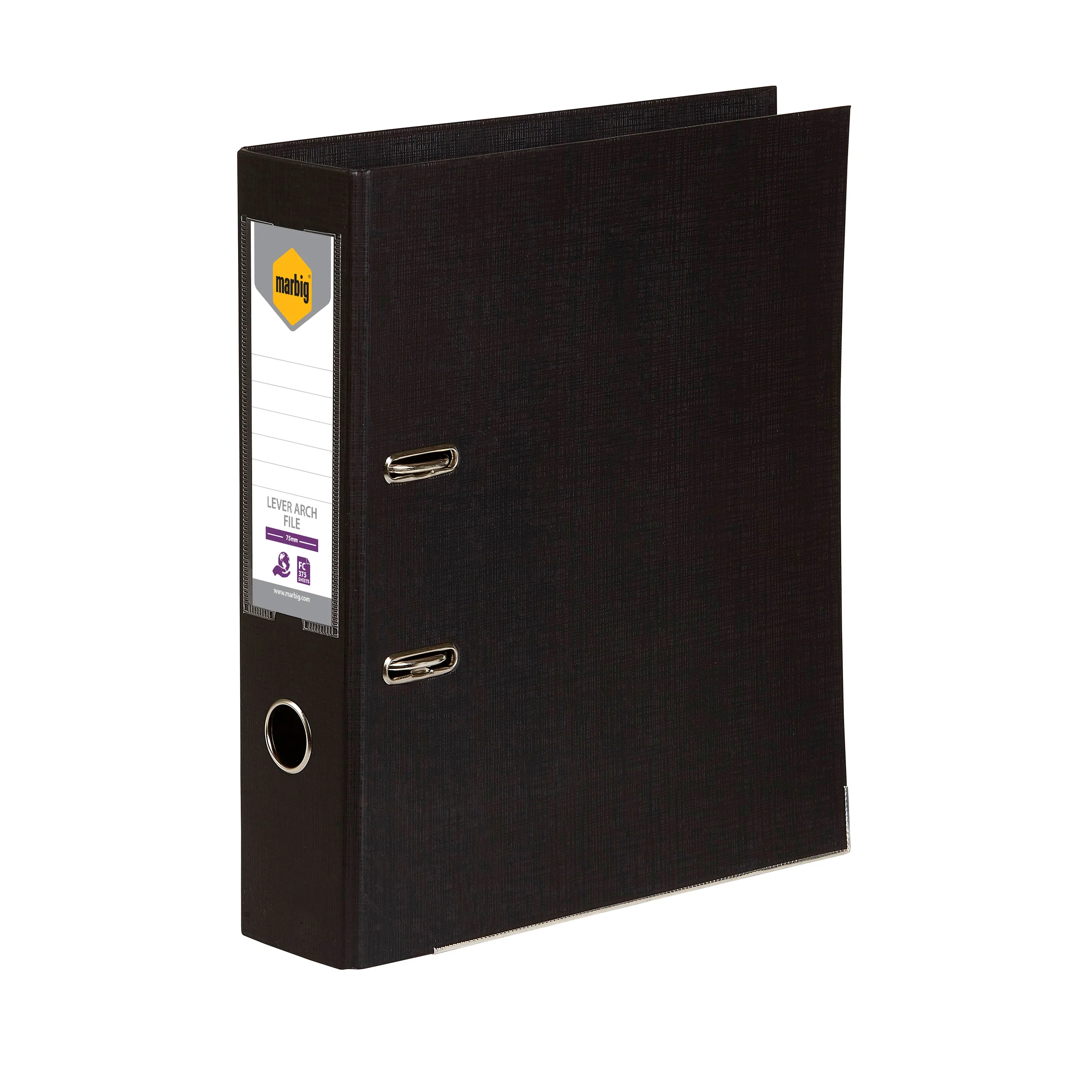 Marbig Lever Arch File Foolscap - Nail Gallerys