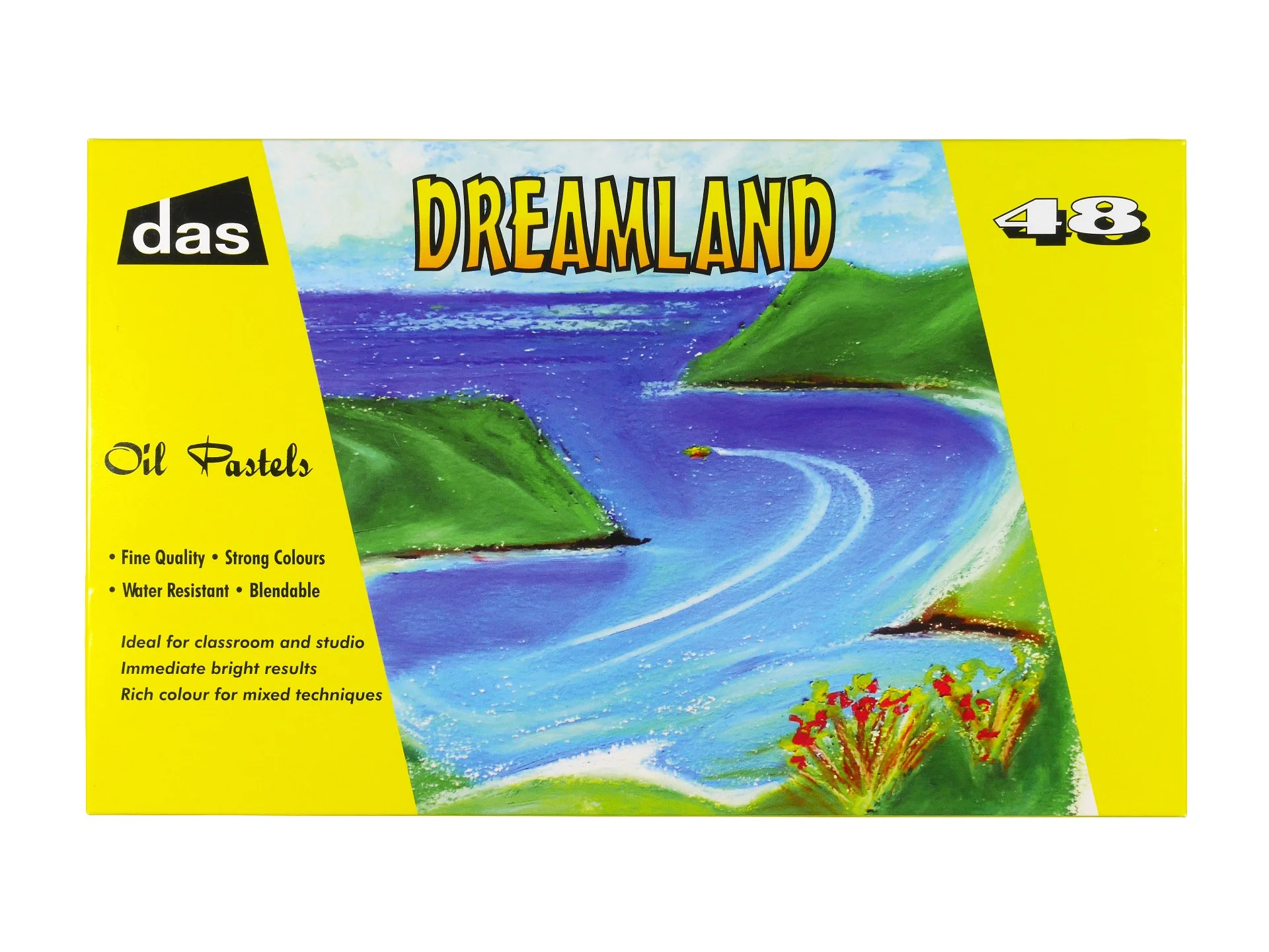 Das Dreamland Oil Pastels Set of 48 - Nail Gallerys