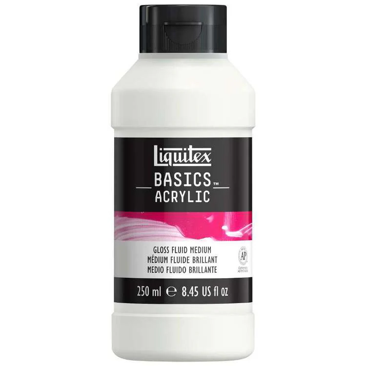 Liquitex Basics 250ml Gloss Fluid - Nail Gallerys