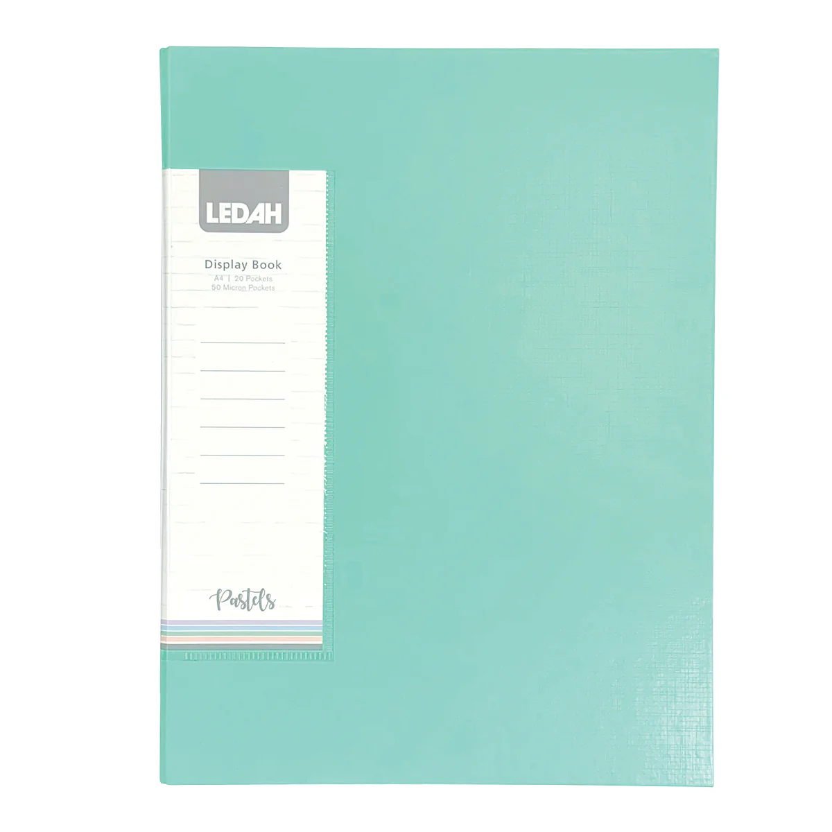 Ledah Pastels Display Book A4 20 Pocket - Nail Gallerys
