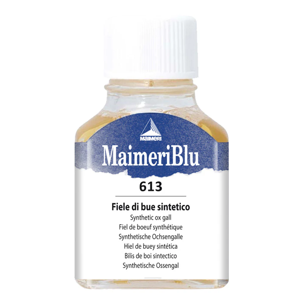 Maimeri Blu Synthetic Ox Gall Medium 75ml - Nail Gallerys