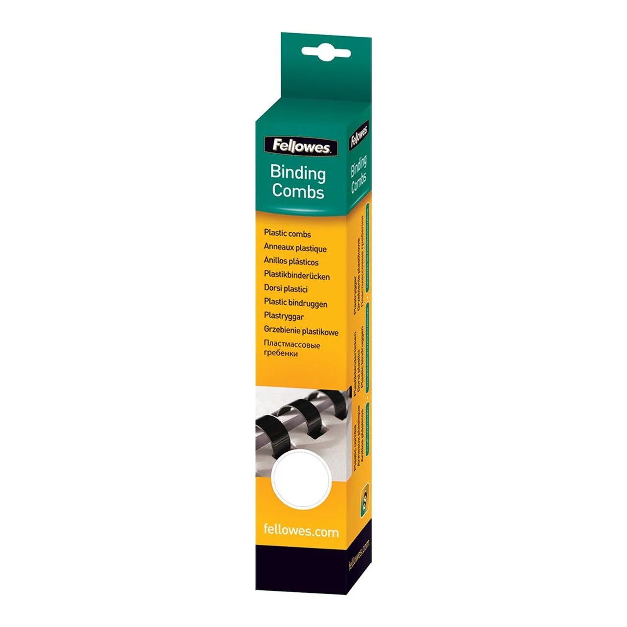 Fellowes Plastic Binding Combs 16mm Pack Of 25 - Nail Gallerys