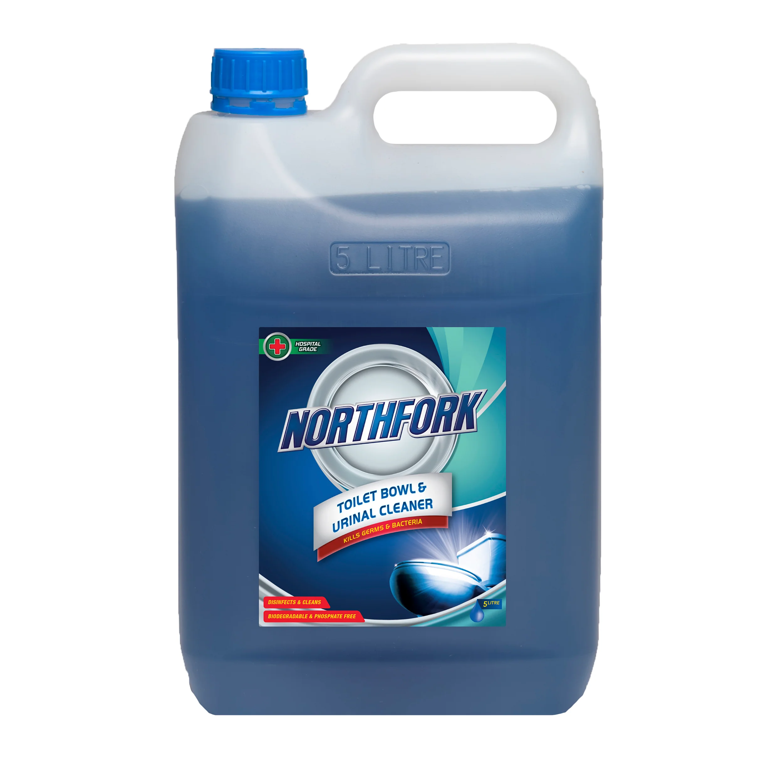 Northfork Toilet Bowl And Urinal Cleaner 5 Litre - Pack Of 3 - Nail Gallerys