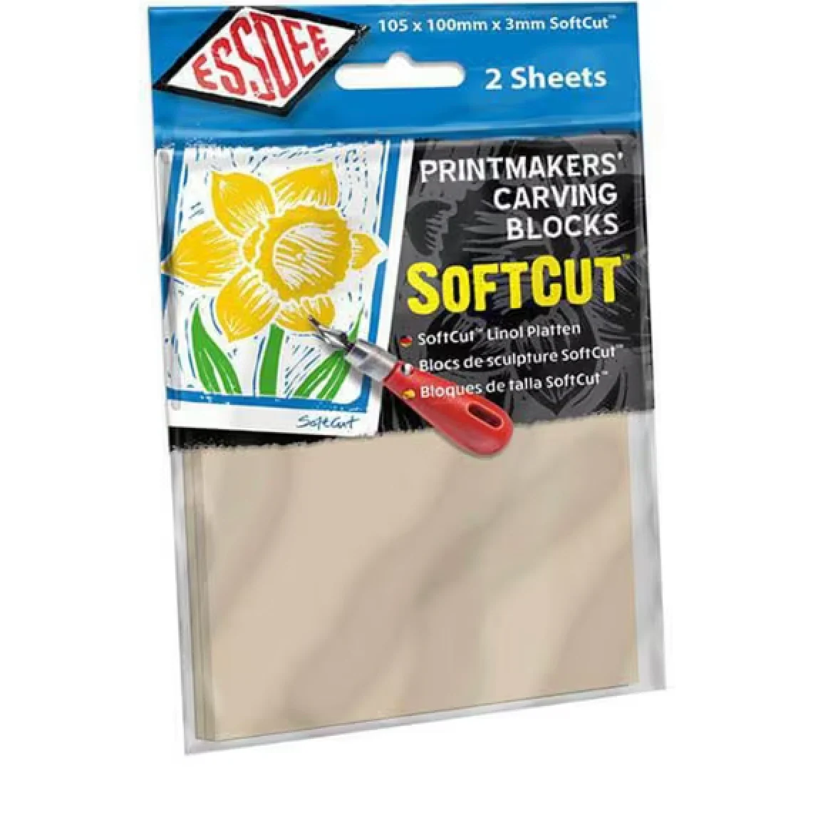 Essdee Softcut Block 100x105mm - Pack Of 2 - Nail Gallerys