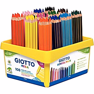 Giotto Mega Colouring Pencils Set Of 120 - Nail Gallerys
