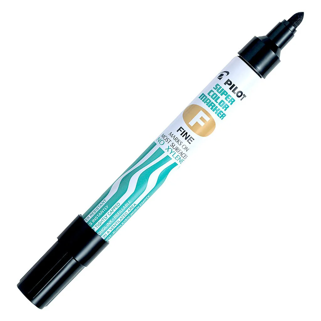 Pilot Super Colour Permanent Marker Fine - Nail Gallerys