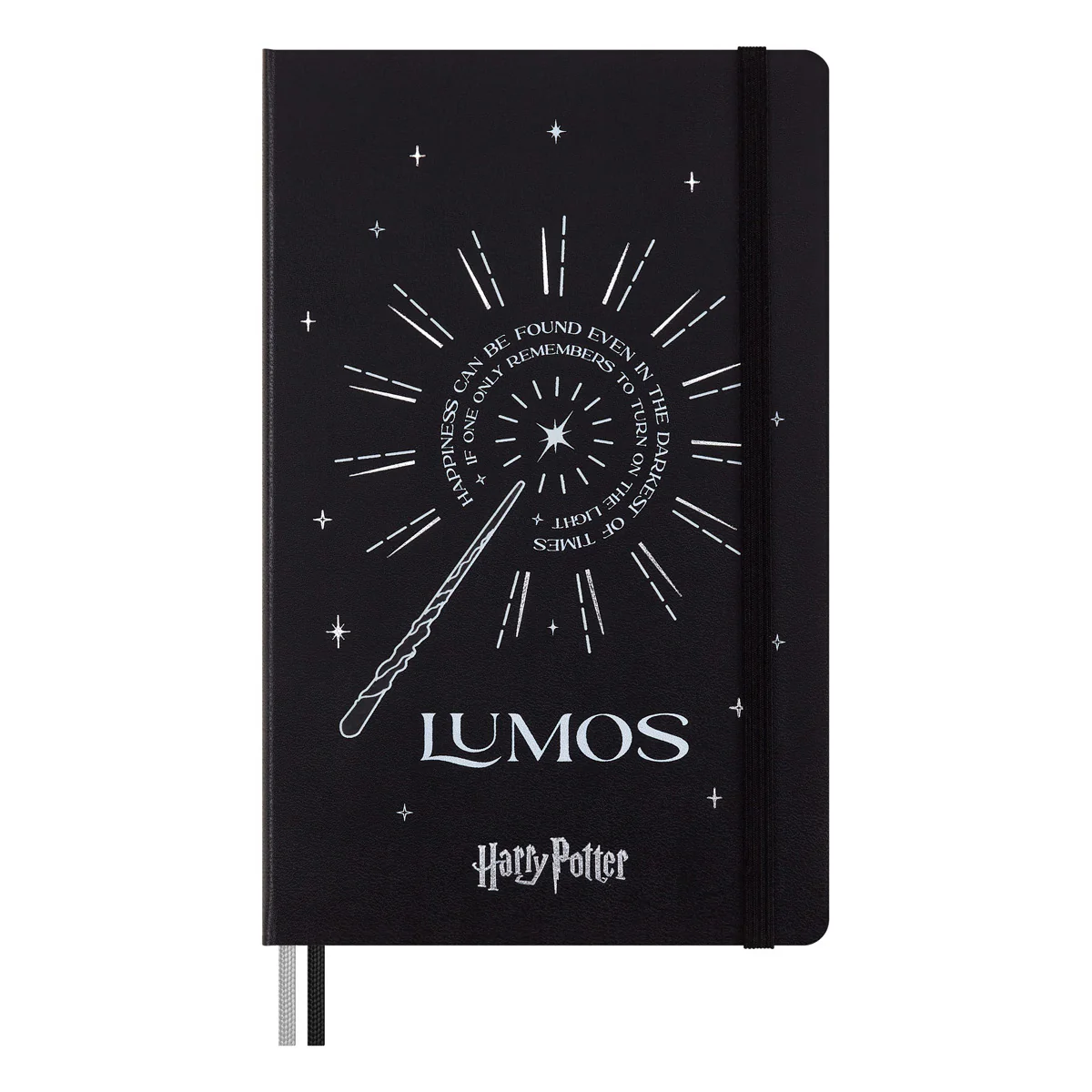 Moleskine LE Harry Potter Large Ruled Lumos Notebook - Nail Gallerys