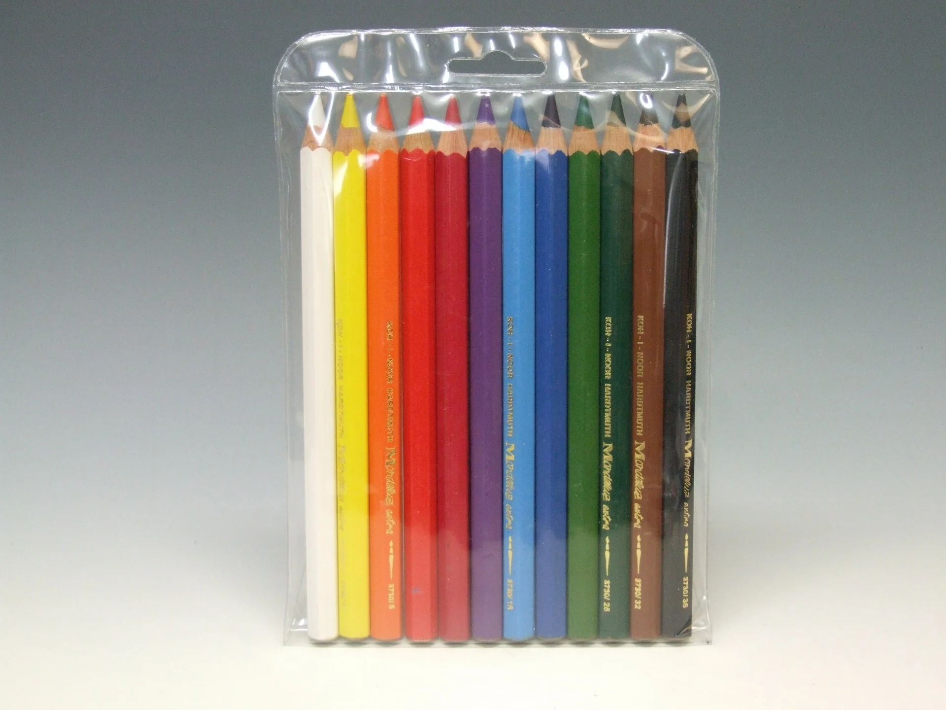 Koh-I-Noor Mondeluz Extra Aquarelle Coloured Pencils - Set Of 12 - Nail Gallerys