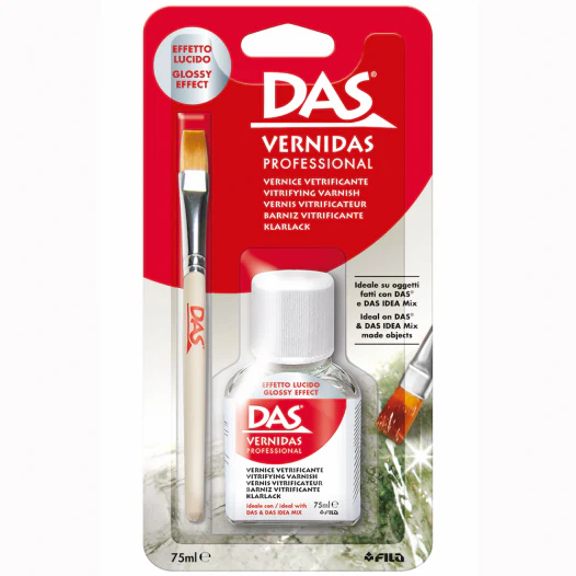 Das Vernidas 75ml Professional Vitrifying Varnish With Brush - Nail Gallerys