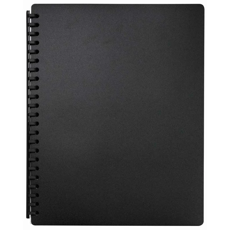 FM Display Book Size A4 Refillable 20 Pocket Polypropylene - Nail Gallerys