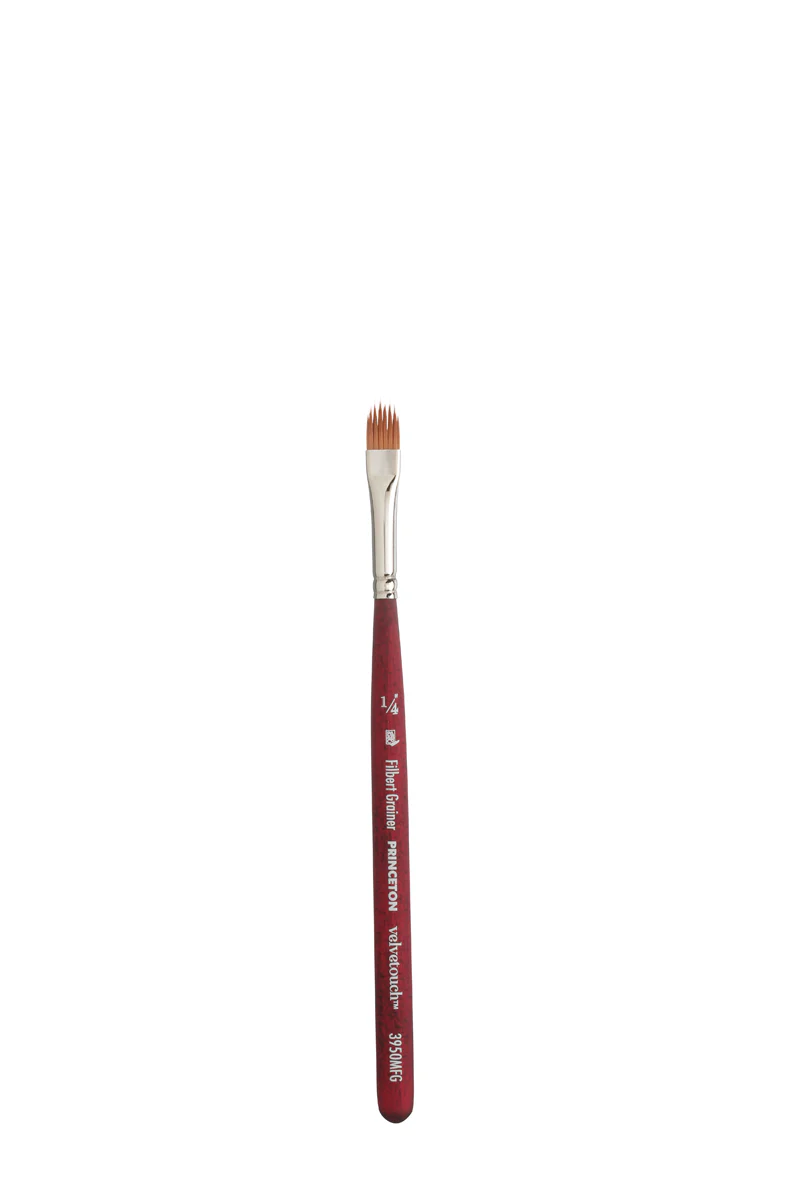Princeton Velvetouch Synthetic Mini Filbert 1/4