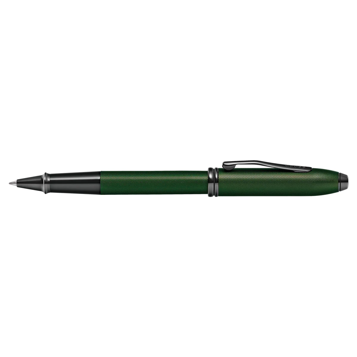 Cross Townsend Matt Green with Micro Knurled Finish Rollerball Pen - Nail Gallerys