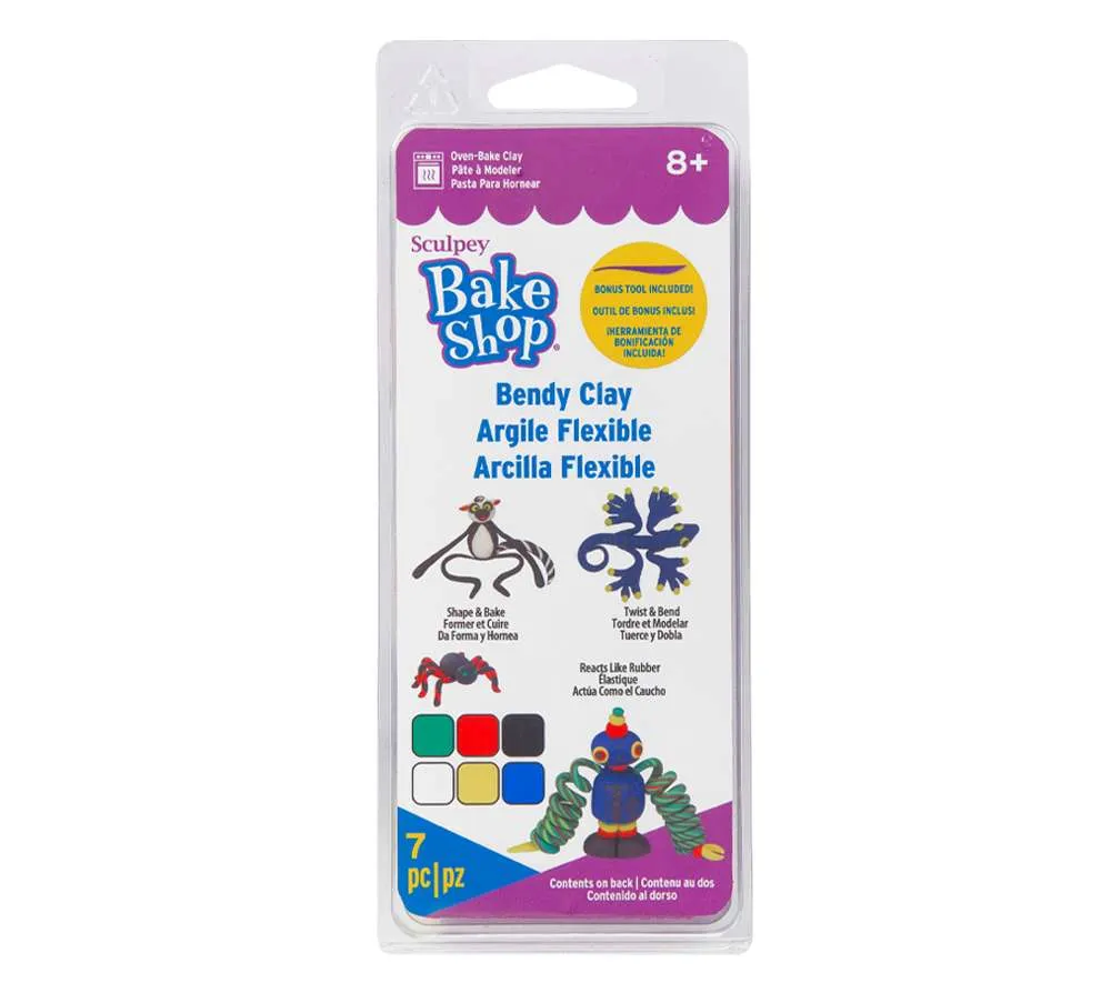 Sculpey Bake & Bend Kit - Nail Gallerys