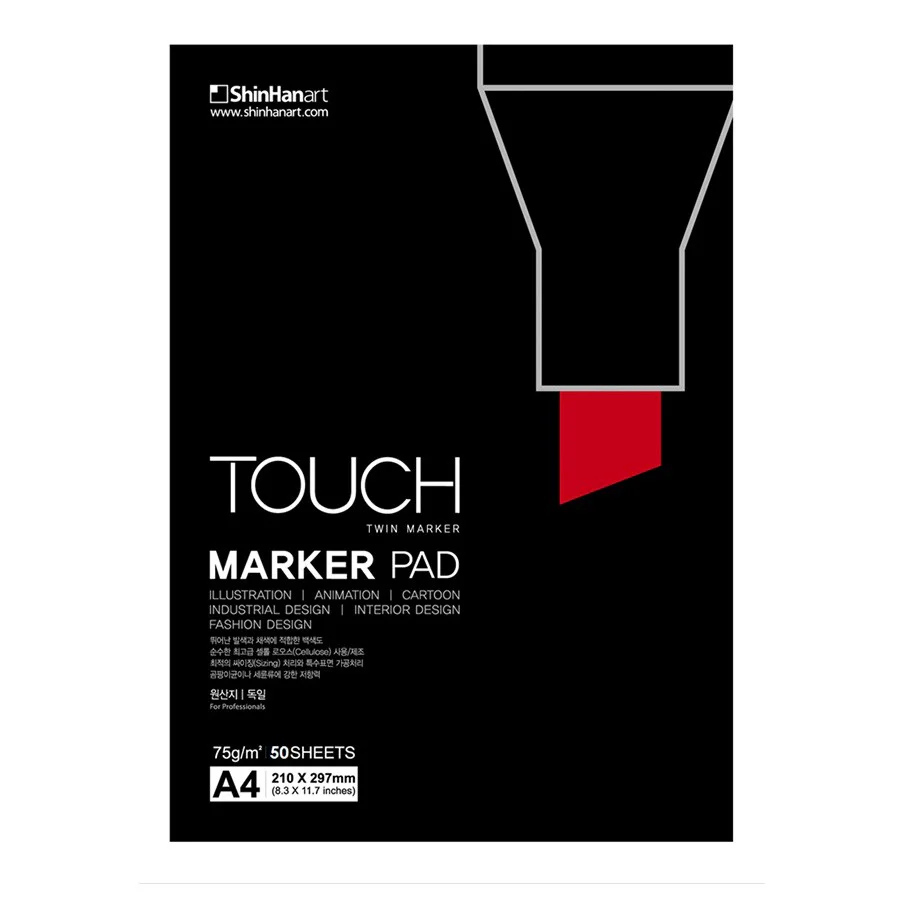 ShinHan Touch Marker Pad 75gsm 50 Sheet - Nail Gallerys