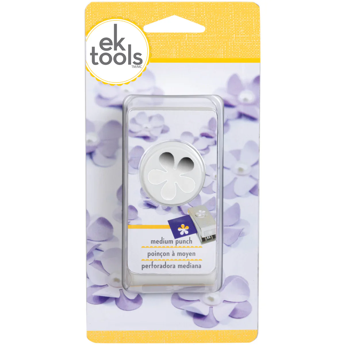 EK Tools Medium Retro Flower Punch - Nail Gallerys
