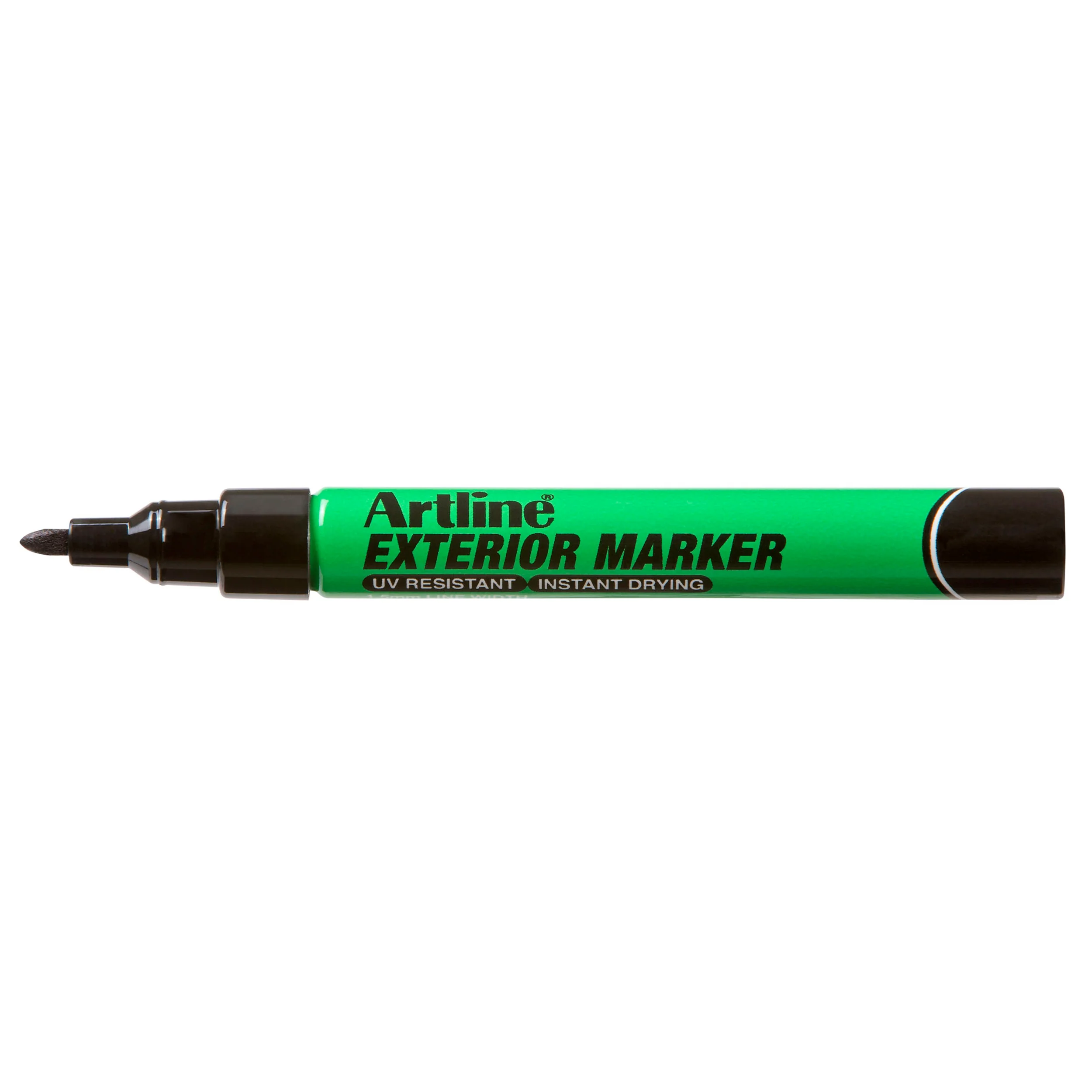 Artline Exterior Permanent Marker Black Box Of 12 - Nail Gallerys