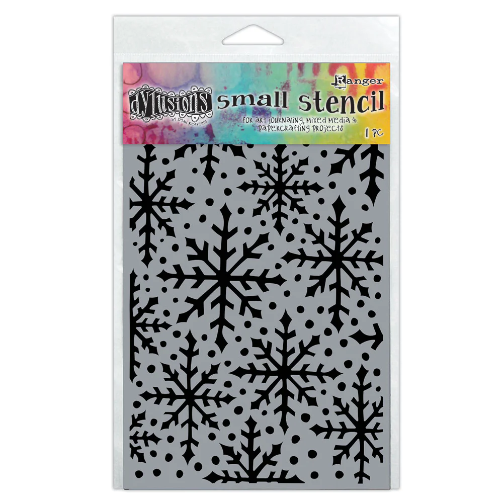 Ranger Dylusions Snowflake Stencils - Nail Gallerys